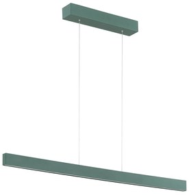 Lustra LED suspendata design modern Balans verde