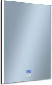Oglinda cu iluminare Led Venti Timeled negru 60 cm x 80 cm