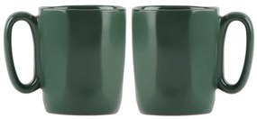 Căni verde-închis 2 buc. pentru espresso din gresie 80 ml Fuori – Vialli Design