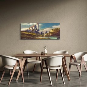 Tablou - Castelul medieval (120x50 cm)