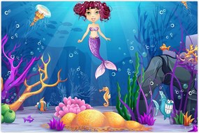 Tablou - Sirenă (90x60 cm)