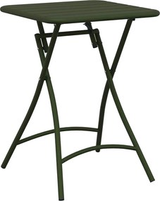 vidaXL Masă de bistro Verde închis 55 x 55 x 72,5 cm