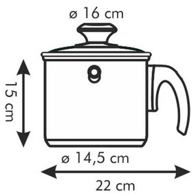Oală pentru lapte Tescoma PRESTO, 2l