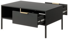 Măsuță de cafea Lyran 2S (antracit + Auriu). 1071360