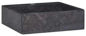 Chiuveta, negru, 40x40x12 cm, marmura Negru