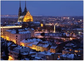 Tablou - Catedrala Sf. Peter și Paul, Brno, Republica Cehă (70x50 cm)