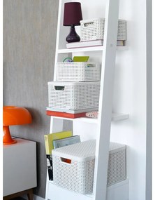 Cutie de depozitare gri din plastic cu capac 33x44,5x25 cm Style – Curver