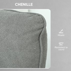 HOMCOM Fotoliu Relaxant Electric cu Masaj și Încălzire, Silențios, Reclinabil 150° în Cinilie cu Pernă, Funcție de Memorare, 2 Telecomenzi, Suport pentru Picioare, Pentru Living sau Birou, Gri Închis | Aosom Romania