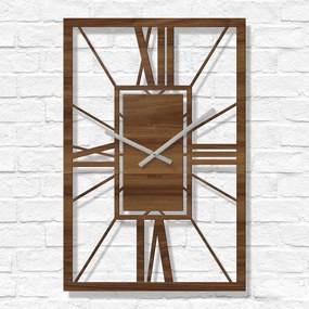 DUBLEZ | Ceasuri romane din lemn - Arch Deco