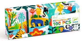 Puzzle galerie 100 piese Jungla, Djeco