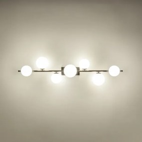 Lustră LED aplicată Brilagi MILLA 7xG9/3W/230V crom lucios/alb