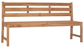 Banca de gradina, 170 cm, lemn masiv de tec 170 x 59 x 90 cm, 1, 1