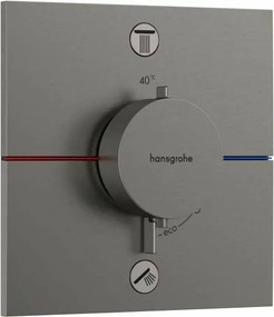 Baterie dus termostatata incastrata crom periat Hansgrohe ShowerSelect Comfort E 2 functii EN1717