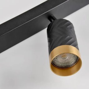 Spot ARRAS 4xGU10/10W/230V negru