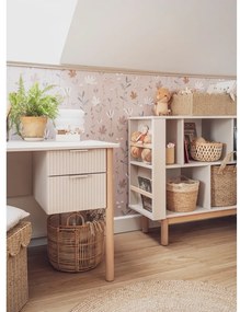 Bibliotecă pentru copii bej 120x40 cm Miloo – Pinio