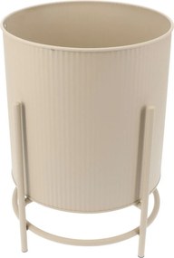 Set de suporturi metalice pentru flori Celano bej, 2 buc.