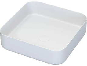 Lavoar pentru blat LJORDAL 40x40 cm, oțel/alb - BATH DELUXE 06-040-17-01-00