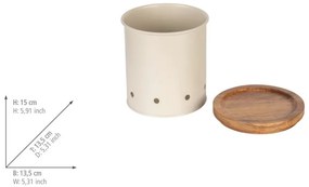 Recipient din metal pentru alimente/pentru cartofi Aria – Wenko
