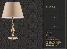 Veioza design clasic realizata manual CASAMIA