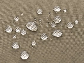 Perdea de gradina GARDIO EASY rezistenta la apa 150x220 cm, maro deschis Agatat: Inele metalice