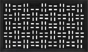 vidaXL Covoraș de ușă dreptunghiular, 45x75 cm, cauciuc