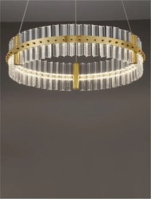 Lustra LED design modern decorativ OLIMPIA D-60cm