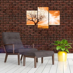 Tabloul cu pomul portocaliu (90x60 cm)