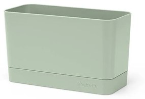 Organizator chiuveta Brabantia SinkSide 1005608, 11,5x19x8,5 cm,  Antiderapant, Silicon, Verde deschis