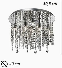 Plafonier cristal Venezian diametru 40 cm ROYAL PL8 052991