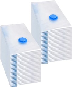 vidaXL Saci vidați îmbrăcăminte depozitare voiaj 50 buc. 60x40 cm