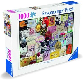 PUZZLE COLECTIA ETICHETE DE VIN 1000 PIESE DESIGN NOU - RAVENSBURGER (RVSPA00547)