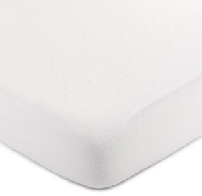 Cearșaf de pat 4Home jersey, alb, 200 x 220 cm