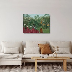 Tablou - Henri Rousseau, Tropical Forest with Monkeys, reproducere (70x50 cm)