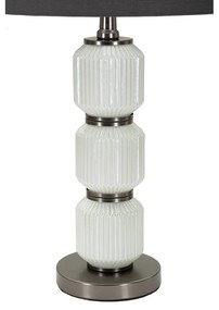 Veioză gri cu abajur textil (înălțime 57 cm) Bright – Mauro Ferretti