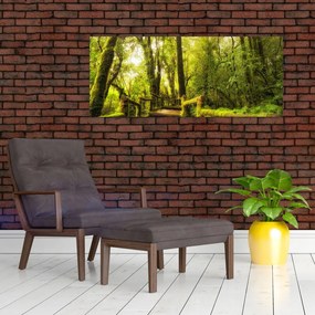 Tablou junglei cu mușchi (120x50 cm)