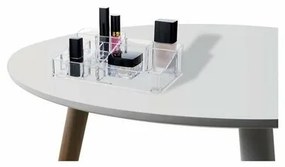 Organizator de cosmetice transparent Compactor, 14 compartimente