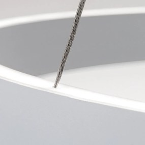 Lustra LED circulara iluminat sus si jos KOLK alb 40cm