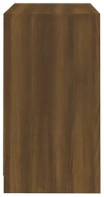 Servanta, stejar maro, 70x40x73,5 cm, PAL 1, Stejar brun