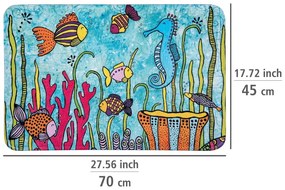 Covoraș de baie din material textil 45x70 cm Rollin'Art Ocean Life – Wenko