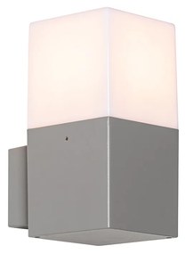 Lampa de perete exterioara moderna gri IP44 - Denmark