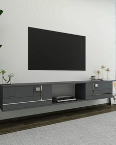 Masă TV Arenden (antracit + Argintiu). 1127734