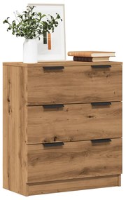 vidaXL Dulap, stejar artizanal, 60x30x70 cm, lemn prelucrat
