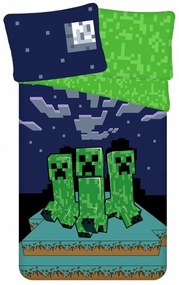 Minecraft Sssleep Tight set de lenjerie 140×200cm, 70×90 cm