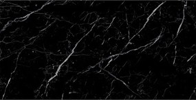 Mexen Simba Black gres glazurat, rectificat. G1, placă de podea şi perete 120 x 60 cm, luciu ridicat - TL210-120-060-00