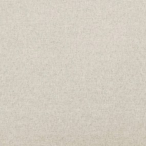 Banca depozitare pliabila alb crem, 76x38x38 cm, imitatie panza Alb crem