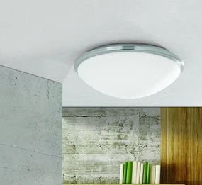 Plafoniera LED pentru baie IP44 Glanto 37cm NU 9-391/38 satin OR