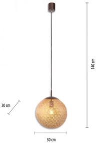 Paul Neuhaus 2420-48 - Lustră pe cablu GRETA 1xE27/60W/230V