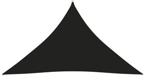 Parasolar, negru, 3x3x4,24 m, tesatura oxford, triunghiular