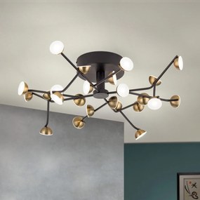 Lustra aplicata moderna cu 24 de surse LED Blossom