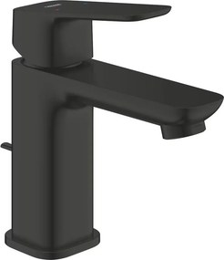 Baterie lavoar monocomanda Grohe Cubeo S cu ventil Pop-Up negru mat